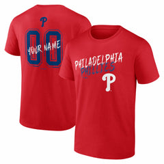 Philadelphia Phillies  Hustle Personalized Name & Number T-Shirt Online