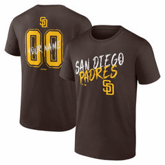 San Diego Padres  Hustle Personalized Name & Number T-Shirt Discount