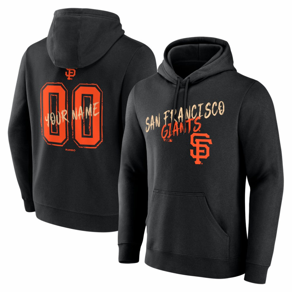San Francisco Giants  Hustle Personalized Name & Number Hoodie Discount