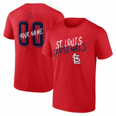 St. Louis Cardinals  Hustle Personalized Name & Number T-Shirt Near Me