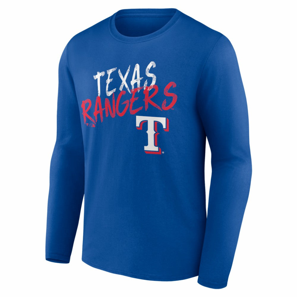 Texas Rangers  Hustle Personalized Name & Number Long Sleeve T-Shirt Near Me