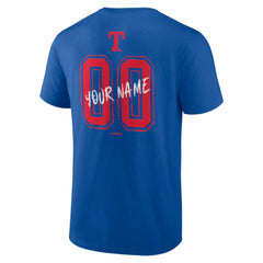 Texas Rangers  Hustle Personalized Name & Number T-Shirt Near Me