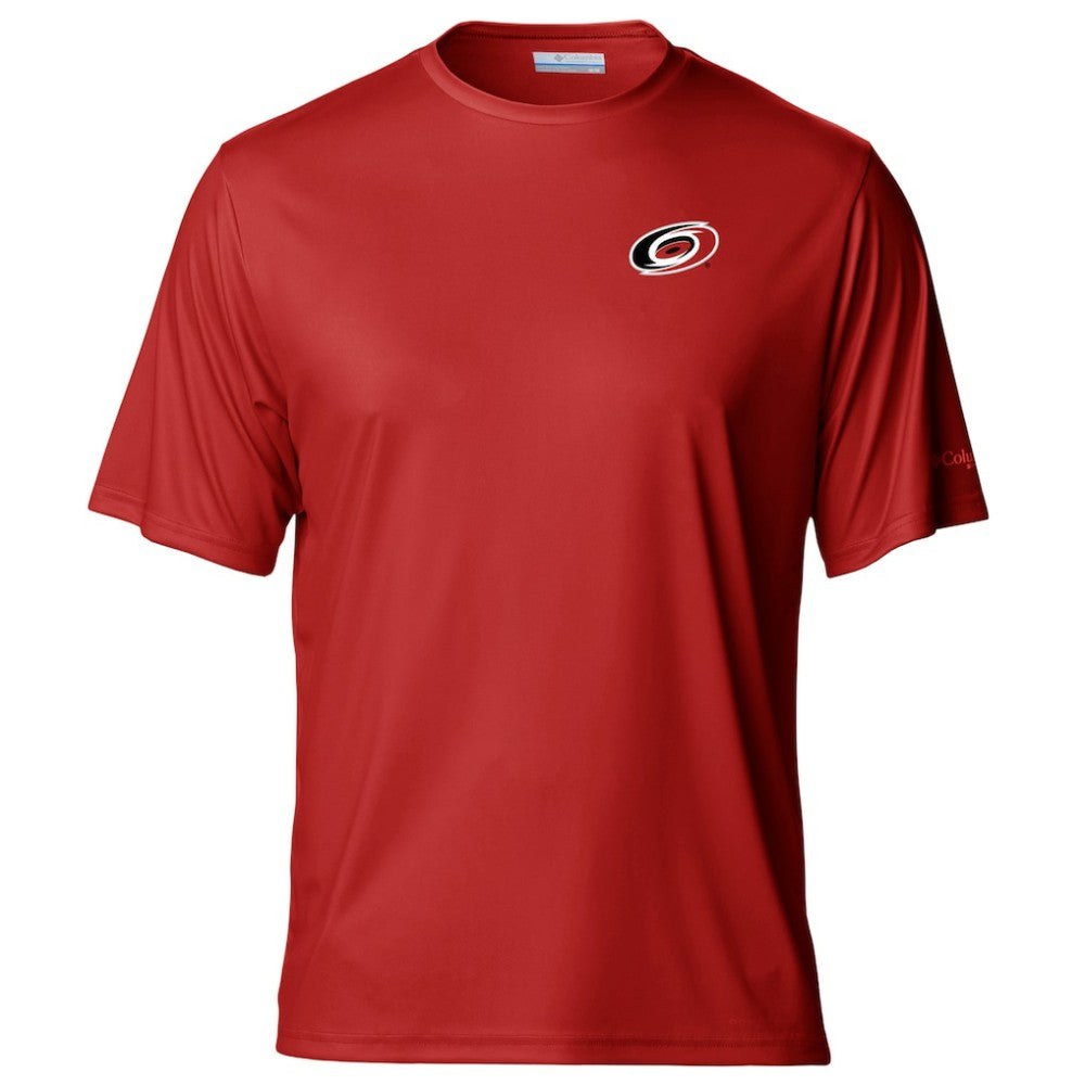 Carolina Hurricanes Columbia PFG Terminal Tackle Omni-Shade T-Shirt - Red | NHL near me
