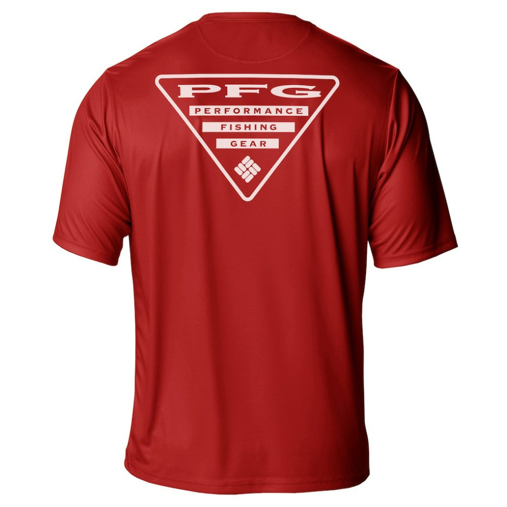 Carolina Hurricanes Columbia PFG Terminal Tackle Omni-Shade T-Shirt - Red | NHL near me
