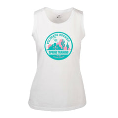Colorado Rockies Levelwear Women's Macy Spring Training Badge Bold Tank Top Online