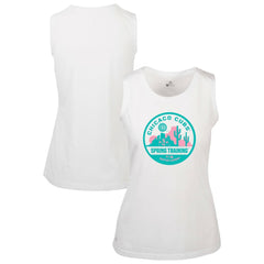 Chicago Cubs Levelwear Women's Macy Spring Training Badge Bold Tank Top Discount