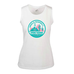 Los Angeles Angels Levelwear Women's Macy Spring Training Badge Bold Tank Top for sale