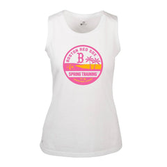 Boston Red Sox Levelwear Women's Macy Spring Training Badge Bold Tank Top Near Me