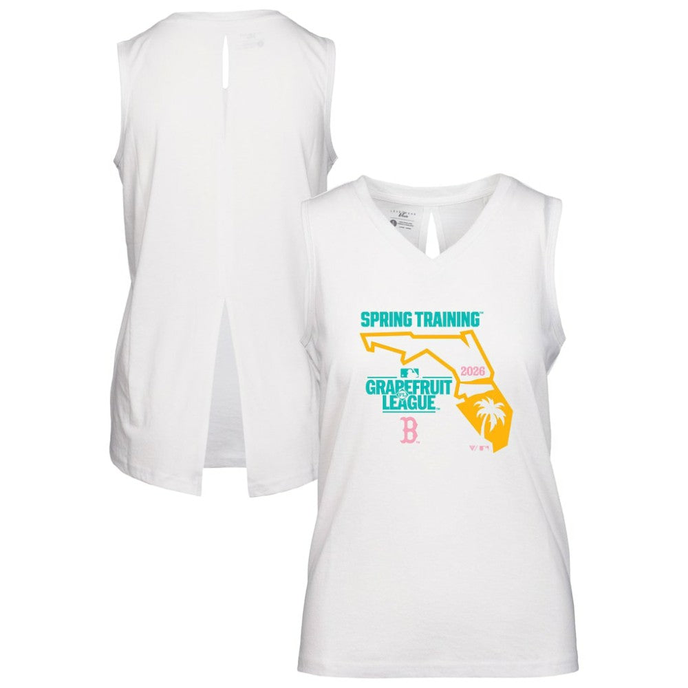 Boston Red Sox Levelwear Women's 2026 Spring Training Paisley Ball Bold Tank Online