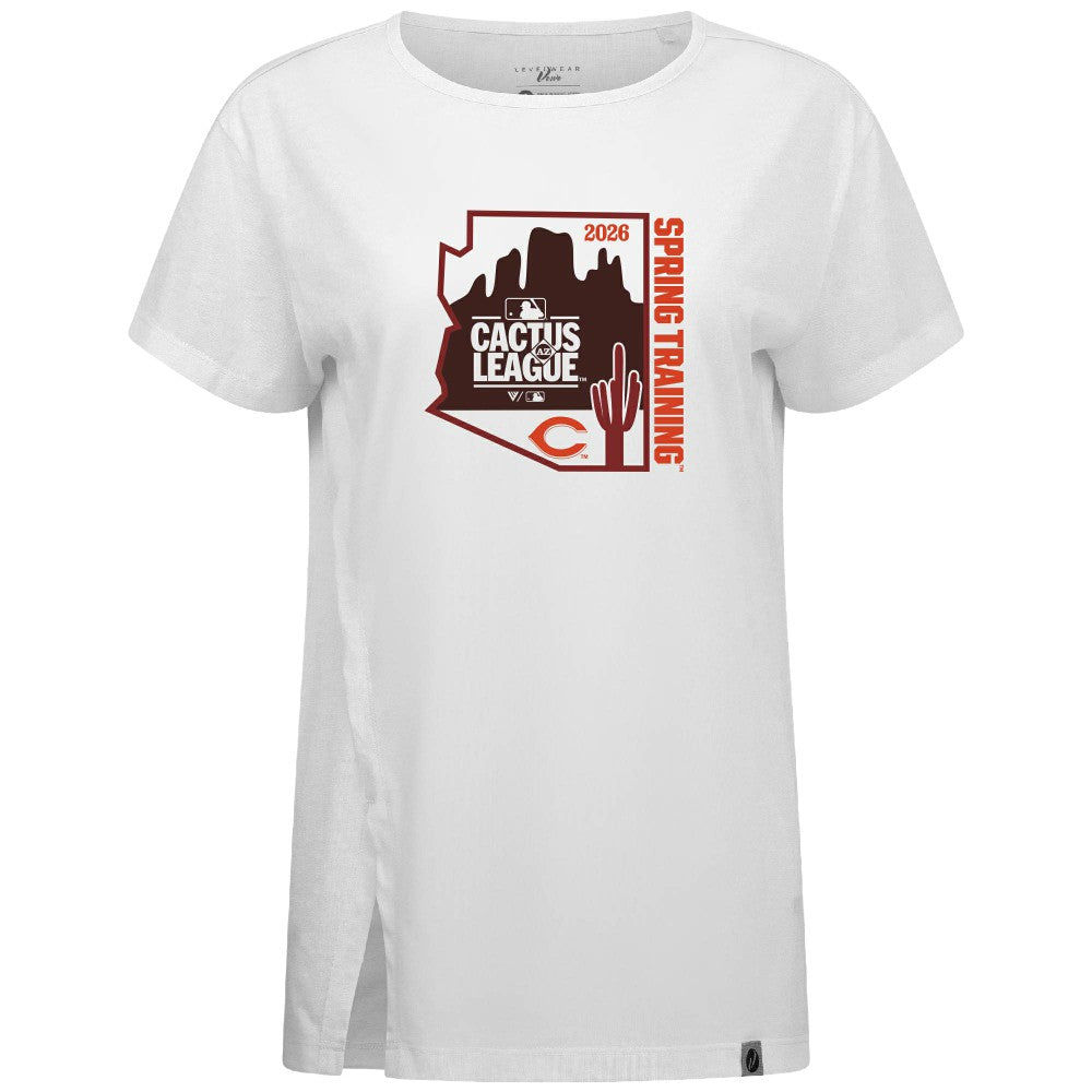 Cincinnati Reds Levelwear Women's 2026 Spring Training Influx Ball Bold T-Shirt for sale