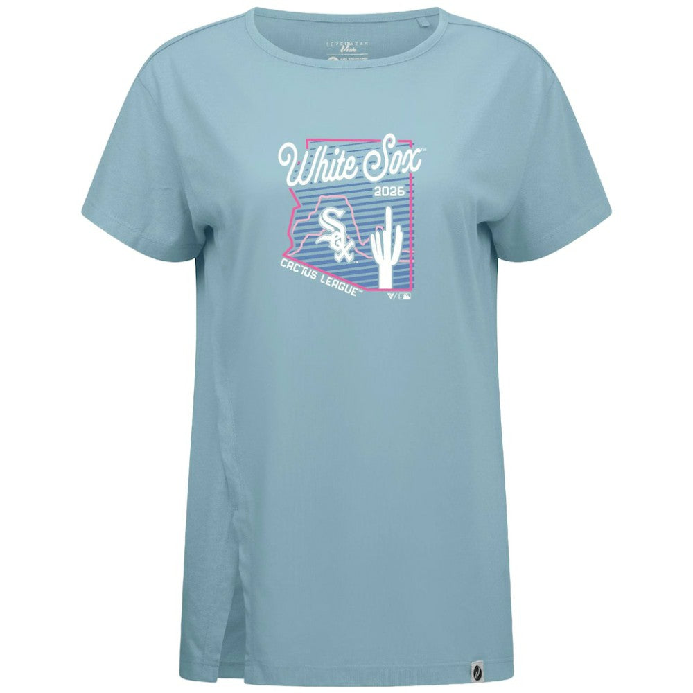 Chicago White Sox Levelwear Women's Influx Spring Training Sunrise Bold T-Shirt Near Me