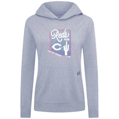 Cincinnati Reds Levelwear Women's Relay Spring Training Sunrise Bold Hoodie Sale