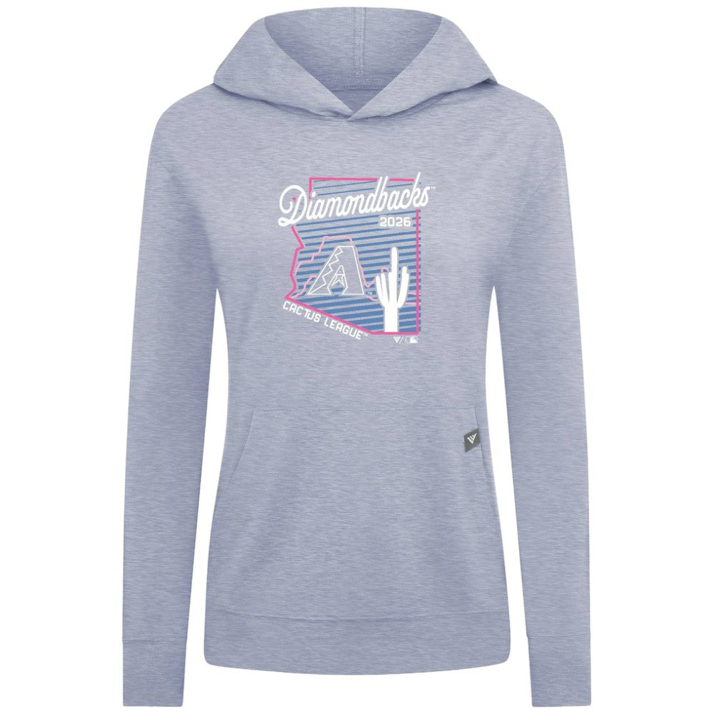Arizona Diamondbacks Levelwear Women's Relay Spring Training Sunrise Bold Hoodie Outlet