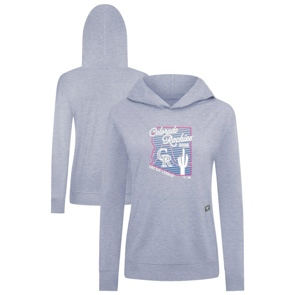 Colorado Rockies Levelwear Women's Relay Spring Training Sunrise Bold Hoodie Discount