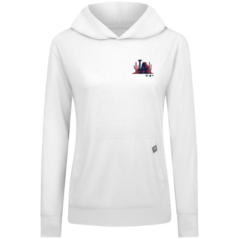 Los Angeles Dodgers Levelwear Women's Relay Spring Break Panoramic Bold Hoodie for sale