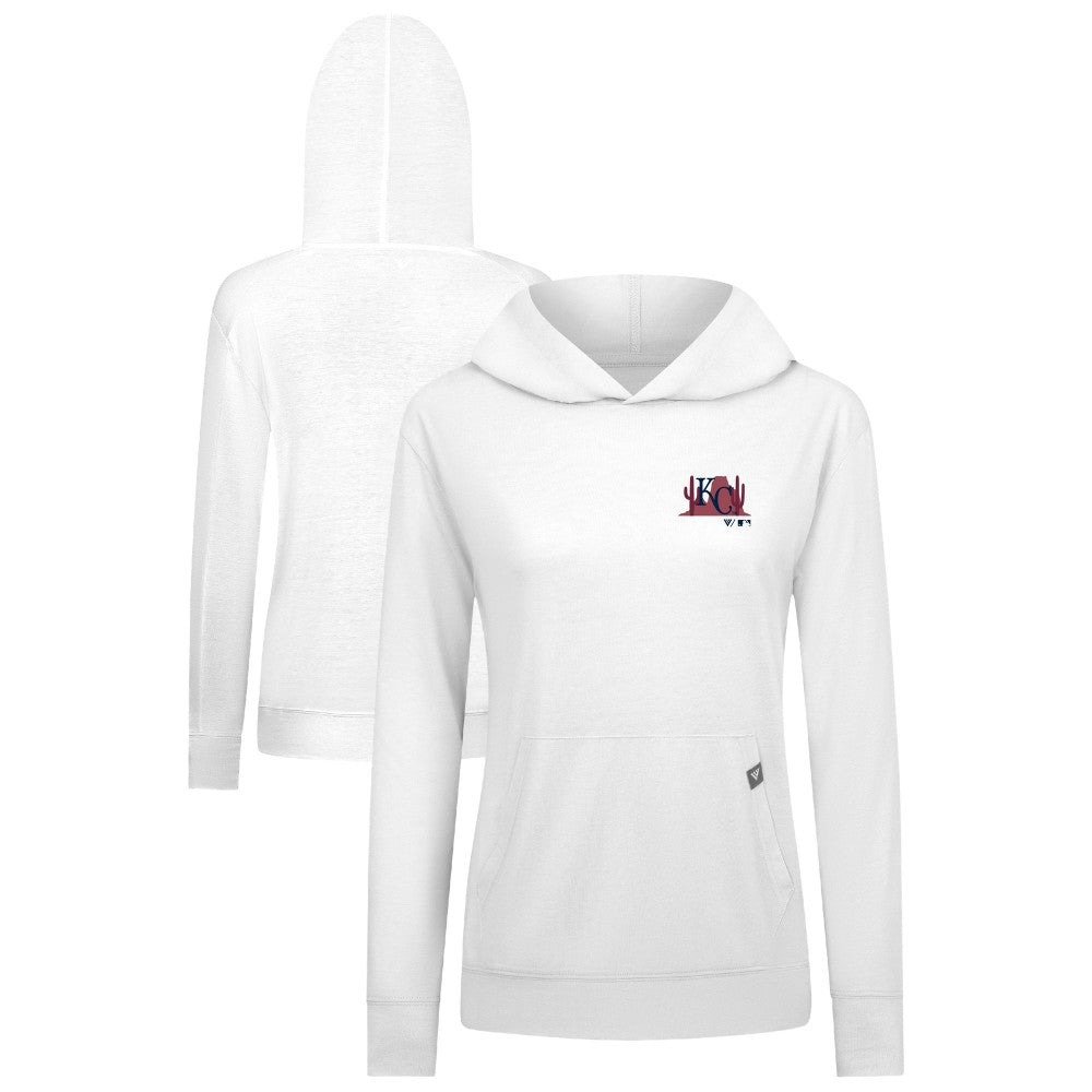 Kansas City Royals Levelwear Women's Relay Spring Break Panoramic Bold Hoodie Online