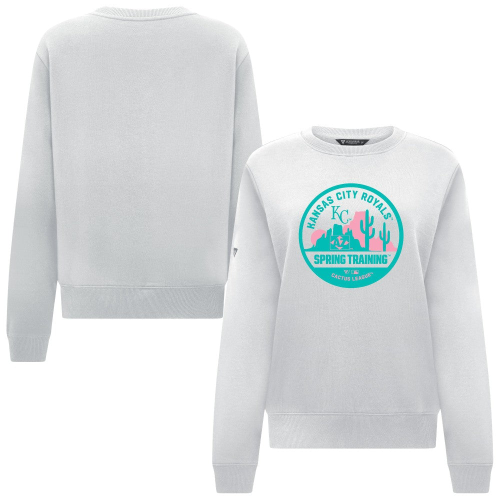 Kansas City Royals Levelwear Women's Yvette Spring Training Badge Bold Sweatshirt Near Me