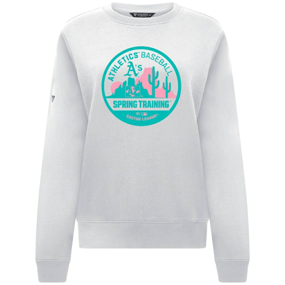 Athletics Levelwear Women's Yvette Spring Training Badge Bold Sweatshirt Online
