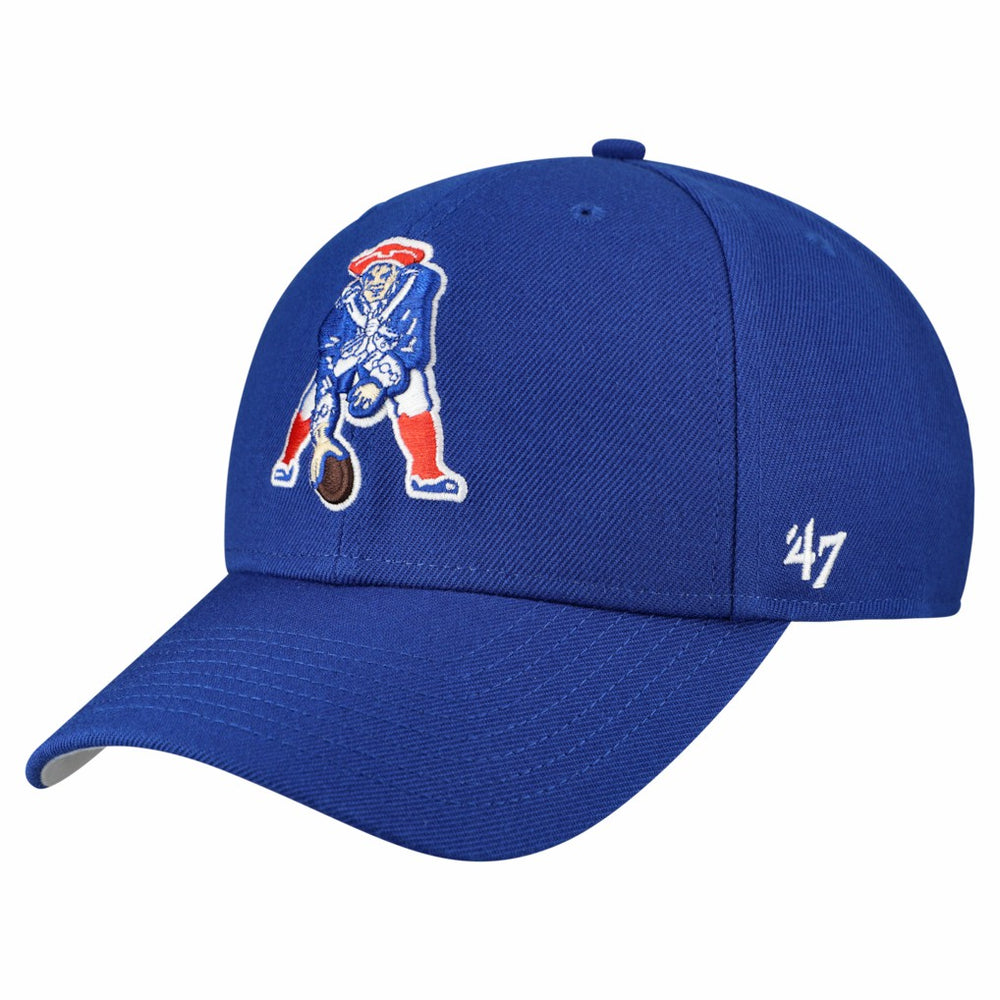 New England Patriots '47 MVP Adjustable Hat - Royal - 47 brand