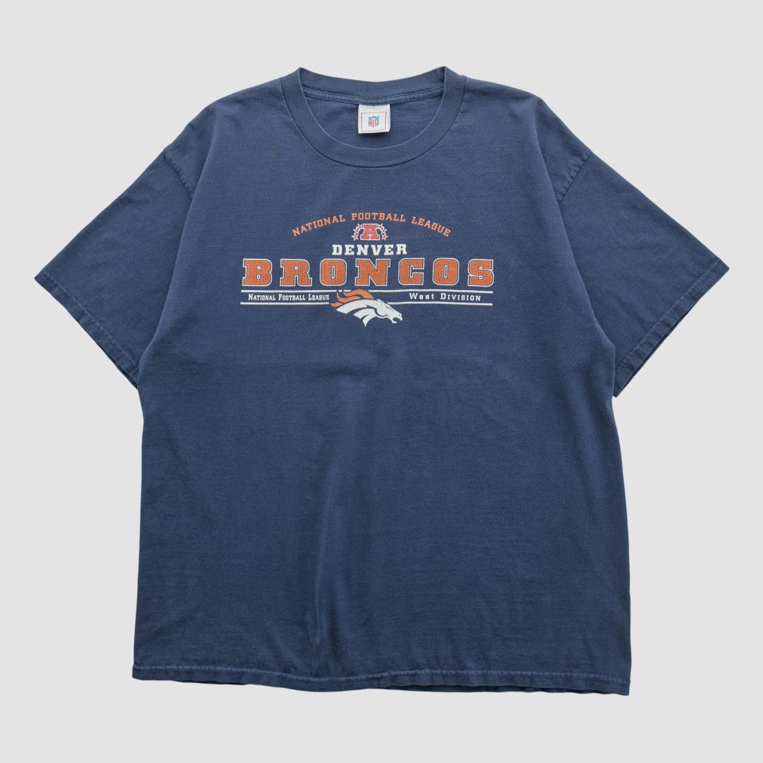 Denver Broncos NFL 2000s T-shirt - Navy Vintage - Fanatics