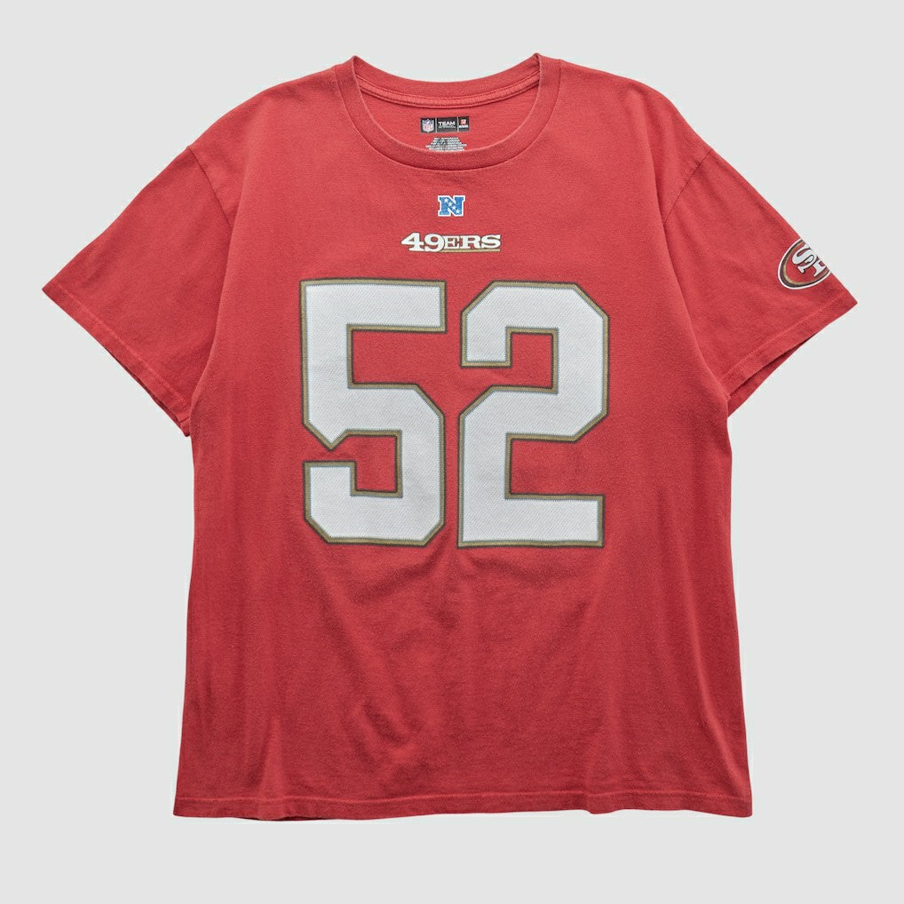 San Francisco 49ers NFL 2010s T-shirt - Red Vintage - Fanatics