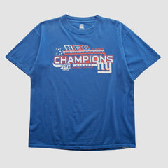 Super Bowl XLII NFL 2007 T-shirt - Blue Vintage - Fanatics