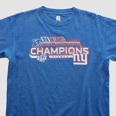 Super Bowl XLII NFL 2007 T-shirt - Blue Vintage - Fanatics