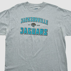 Jacksonville Jaguars Reebok 2000s T-shirt - Heather Gray Vintage - Fanatics