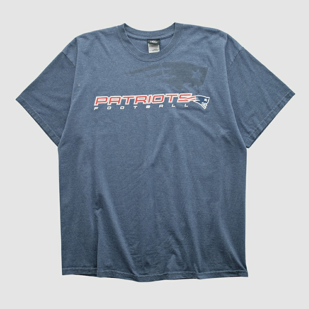 New England Patriots NFL 2010s T-shirt - Blue Vintage - Fanatics