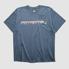 New England Patriots NFL 2010s T-shirt - Blue Vintage - Fanatics