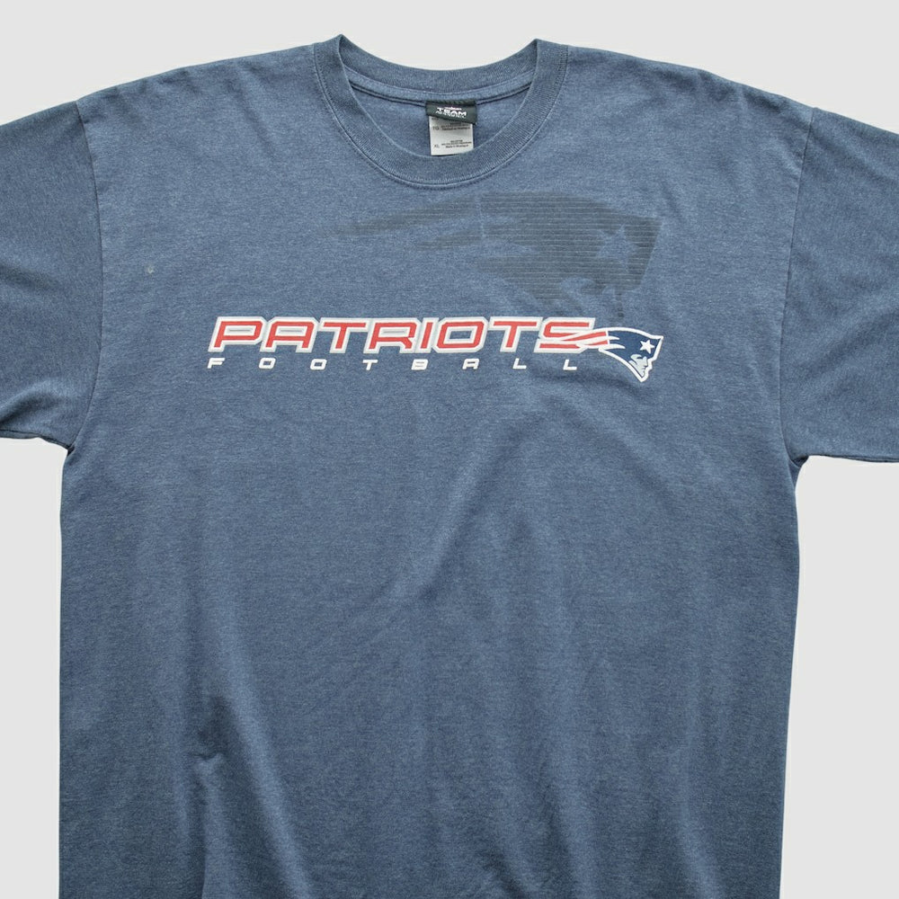 New England Patriots NFL 2010s T-shirt - Blue Vintage - Fanatics