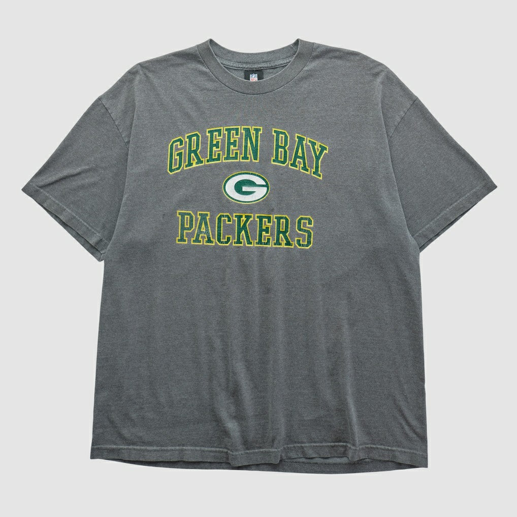 Green Bay Packers NFL 2010s T-shirt - Dark Heather Gray Vintage - Fanatics
