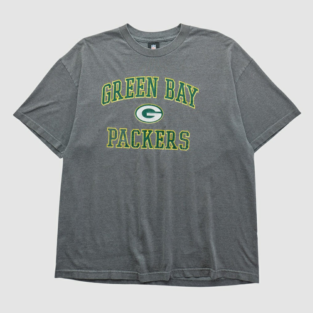 Green Bay Packers NFL 2010s T-shirt - Dark Heather Gray Vintage - Fanatics