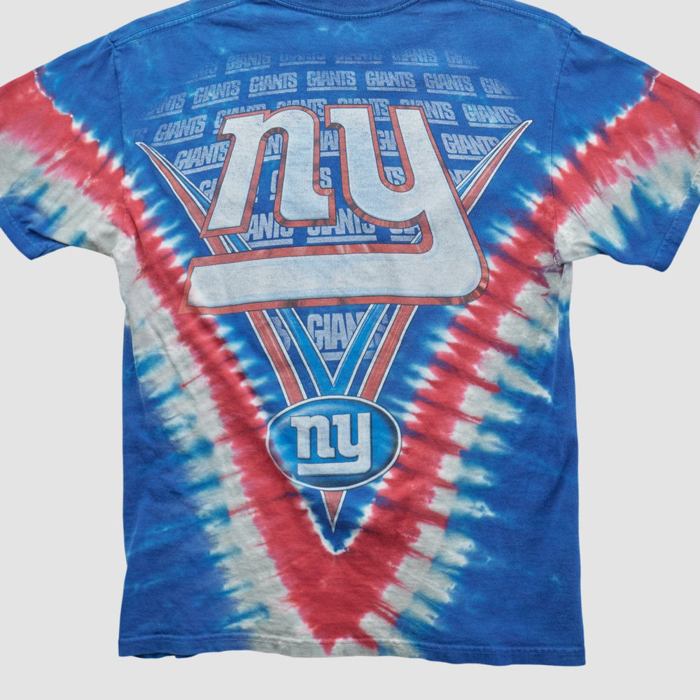 New York Giants Majestic 2000s T-shirt - Blue Vintage - Fanatics