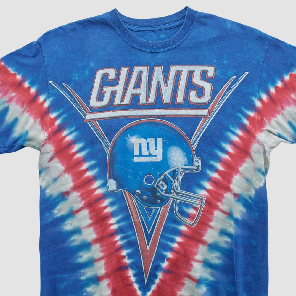 New York Giants Majestic 2000s T-shirt - Blue Vintage - Fanatics