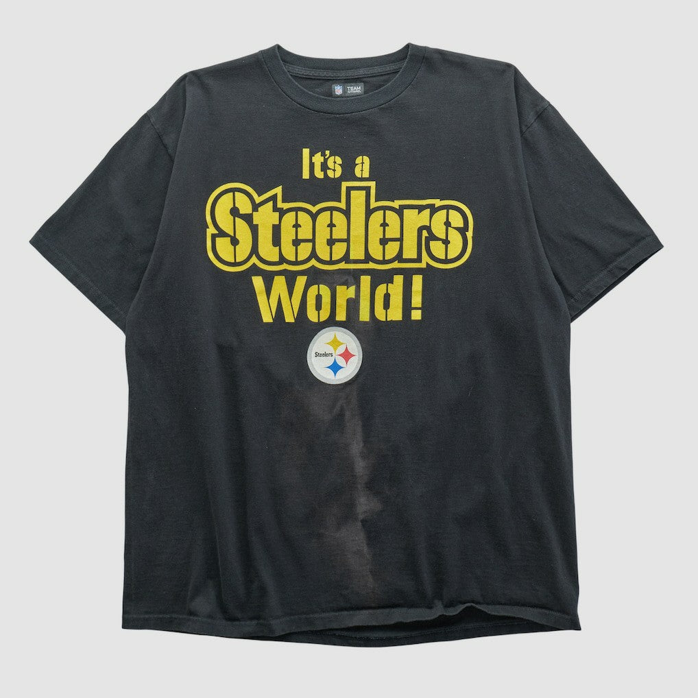 Pittsburgh Steelers NFL 2010s T-shirt - Black Vintage - Fanatics
