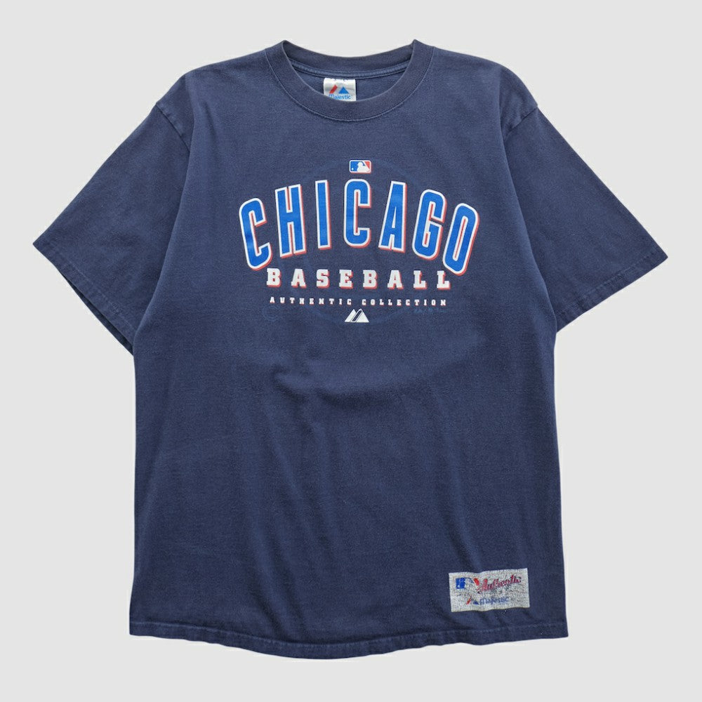 Chicago Cubs Majestic 2000s T-shirt Discount