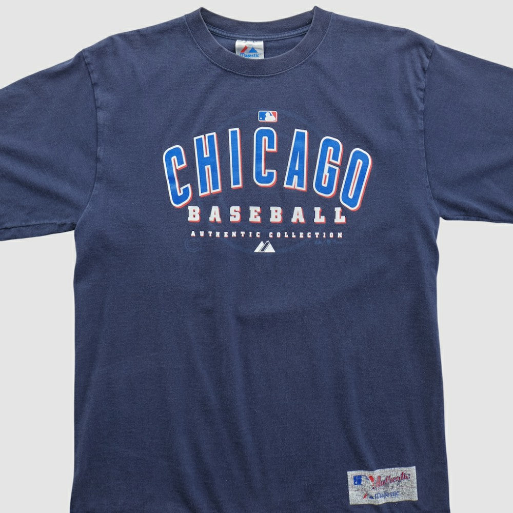 Chicago Cubs Majestic 2000s T-shirt Discount