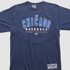 Chicago Cubs Majestic 2000s T-shirt Discount