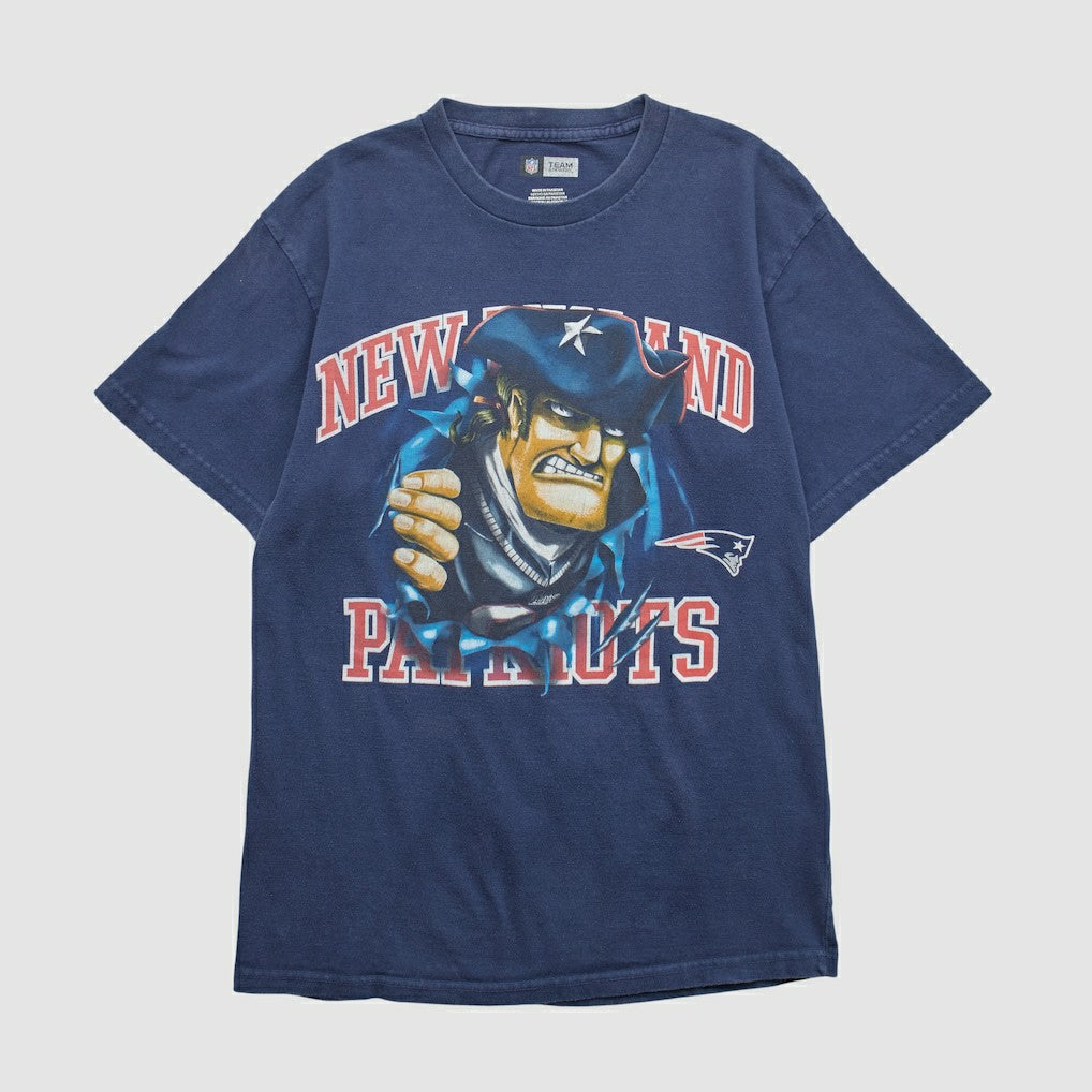 New England Patriots NFL 2010s T-shirt - Navy Vintage - Fanatics