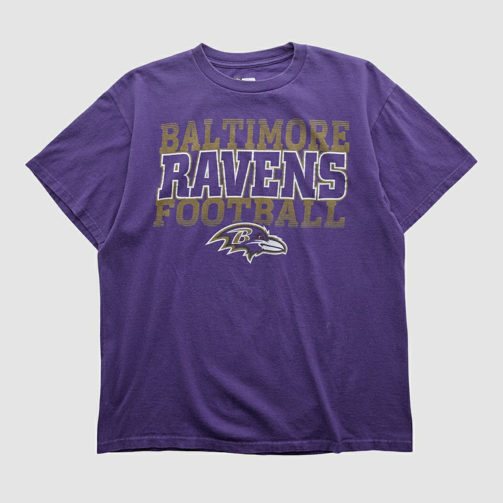 Baltimore Ravens NFL 2010s T-shirt - Purple Vintage - Fanatics