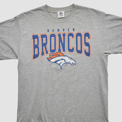 Denver Broncos NFL 2010s T-shirt - Heather Gray Vintage - Fanatics