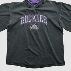 Colorado Rockies Logo 7 90s Hooded T-shirt Online