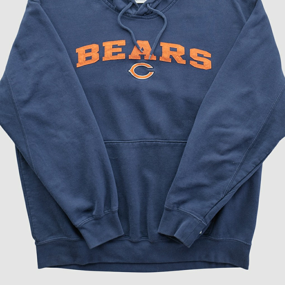 Chicago Bears NFL 2010s Hooded Pullover Sweatshirt - Navy Vintage - Fanatics