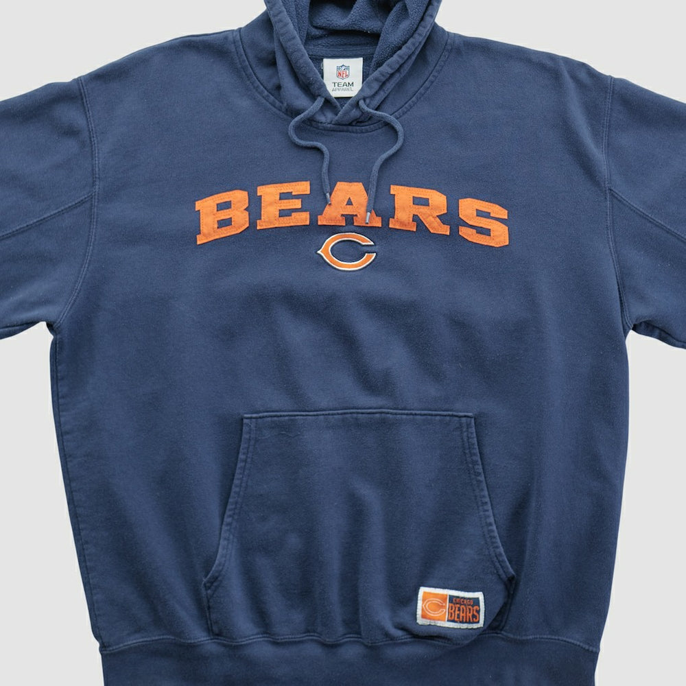 Chicago Bears NFL 2010s Hooded Pullover Sweatshirt - Navy Vintage - Fanatics