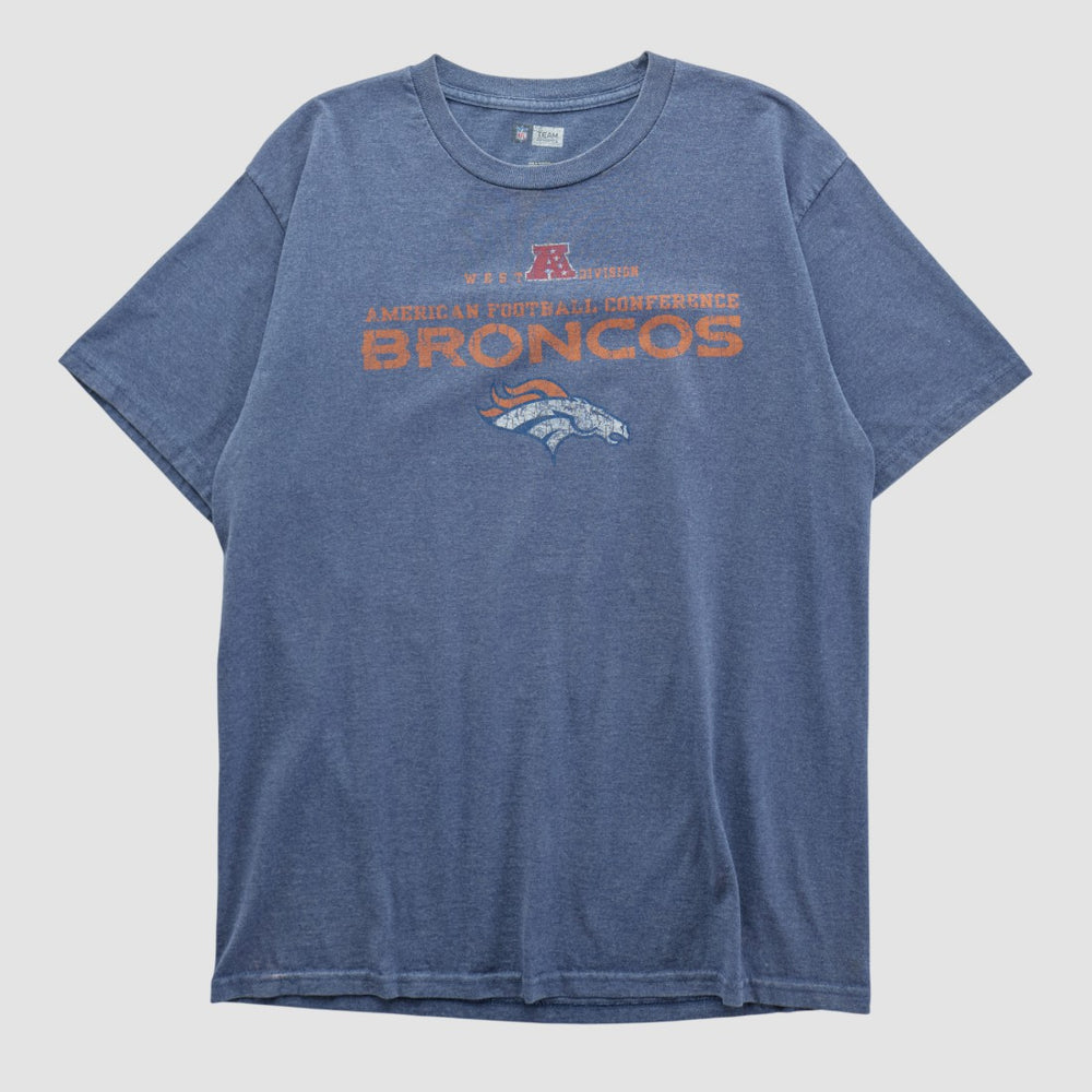 Denver Broncos NFL 2010s T-shirt - Blue Vintage - Fanatics