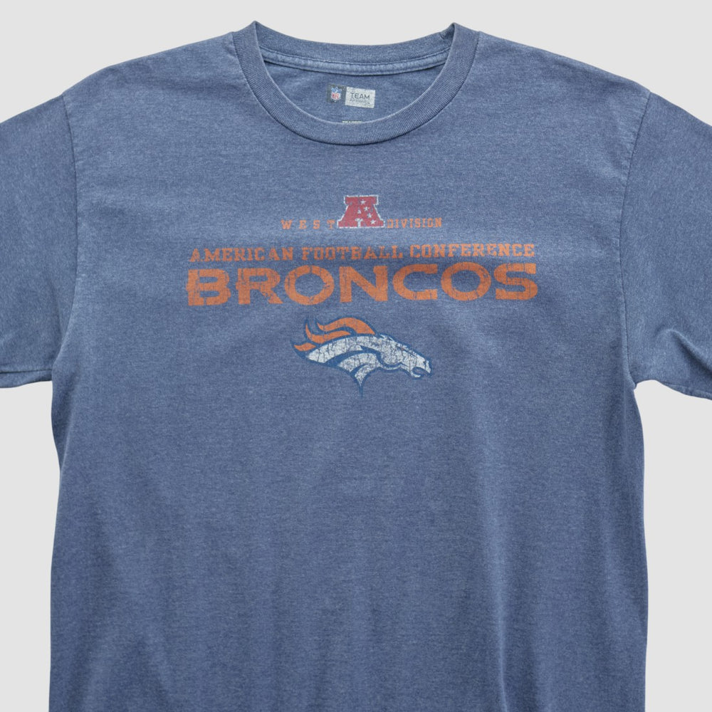 Denver Broncos NFL 2010s T-shirt - Blue Vintage - Fanatics