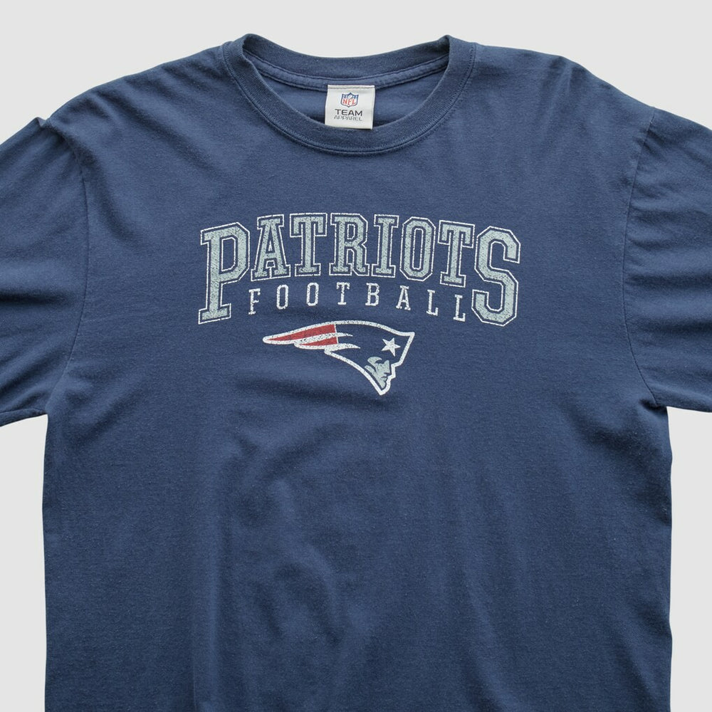 New England Patriots NFL 2010s Long Sleeve T-shirt - Navy Vintage - Fanatics