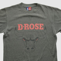 Vintage Chicago Bulls Majestic 2000s T-shirt Dark Heather Gray