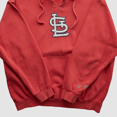St. Louis Cardinals Genuine Merchandise 2000s Hooded Pullover Sweatshirt Near Me